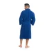 Sada Navy Blue: župan KIMONO s výšivkou + pánský saunový kilt + osuška