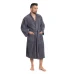 Pánský bavlněný župan model KIMONO 02 Dark Grey