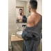 Pánský bavlněný župan model KIMONO 02 Dark Grey
