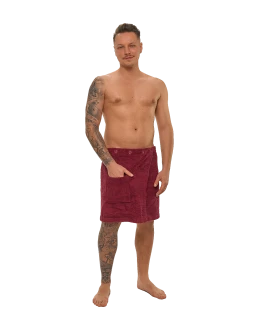 Pánský saunový kilt Bordeaux