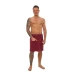 Sada Bordeaux: župan KIMONO + pánský saunový kilt + osuška