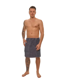 Pánský saunový kilt Dark Grey