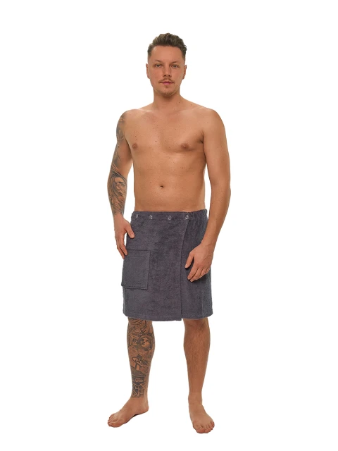 Pánský saunový kilt Dark Grey