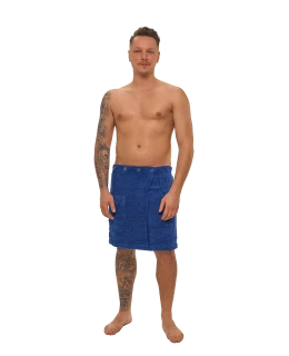 Pánský saunový kilt Navy Blue