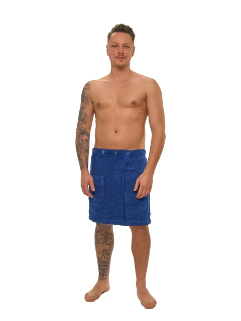 Pánský saunový kilt Navy Blue