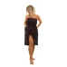 Sada Black Chocolate: župan KIMONO + dámský saunový kilt + osuška