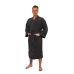 Sada Black Chocolate: župan KIMONO s výšivkou + pánský saunový kilt + osuška