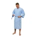 Sada Light Blue: župan KIMONO s výšivkou + pánský saunový kilt + osuška