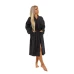 Dámský bavlněný župan model KIMONO 05 Black Chocolate