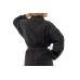 Dámský bavlněný župan model KIMONO 05 Black Chocolate