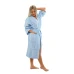 Dámský bavlněný župan model KIMONO 06 Light Blue