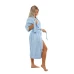 Dámský bavlněný župan model KIMONO 06 Light Blue