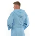 Pánský bavlněný župan s kapucí 06 Light Blue