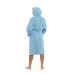Pánský bavlněný župan s kapucí 06 Light Blue
