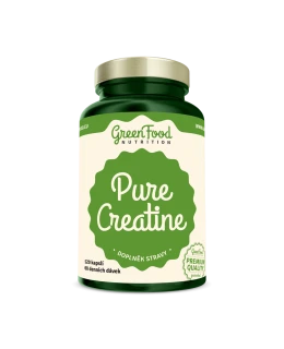 GreenFood Pure Creatine 120 kapslí