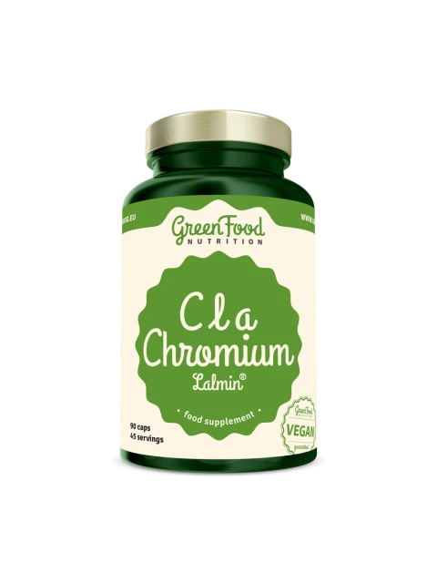 GreenFood CLA + Chromium Lalmin® 90 kapslí